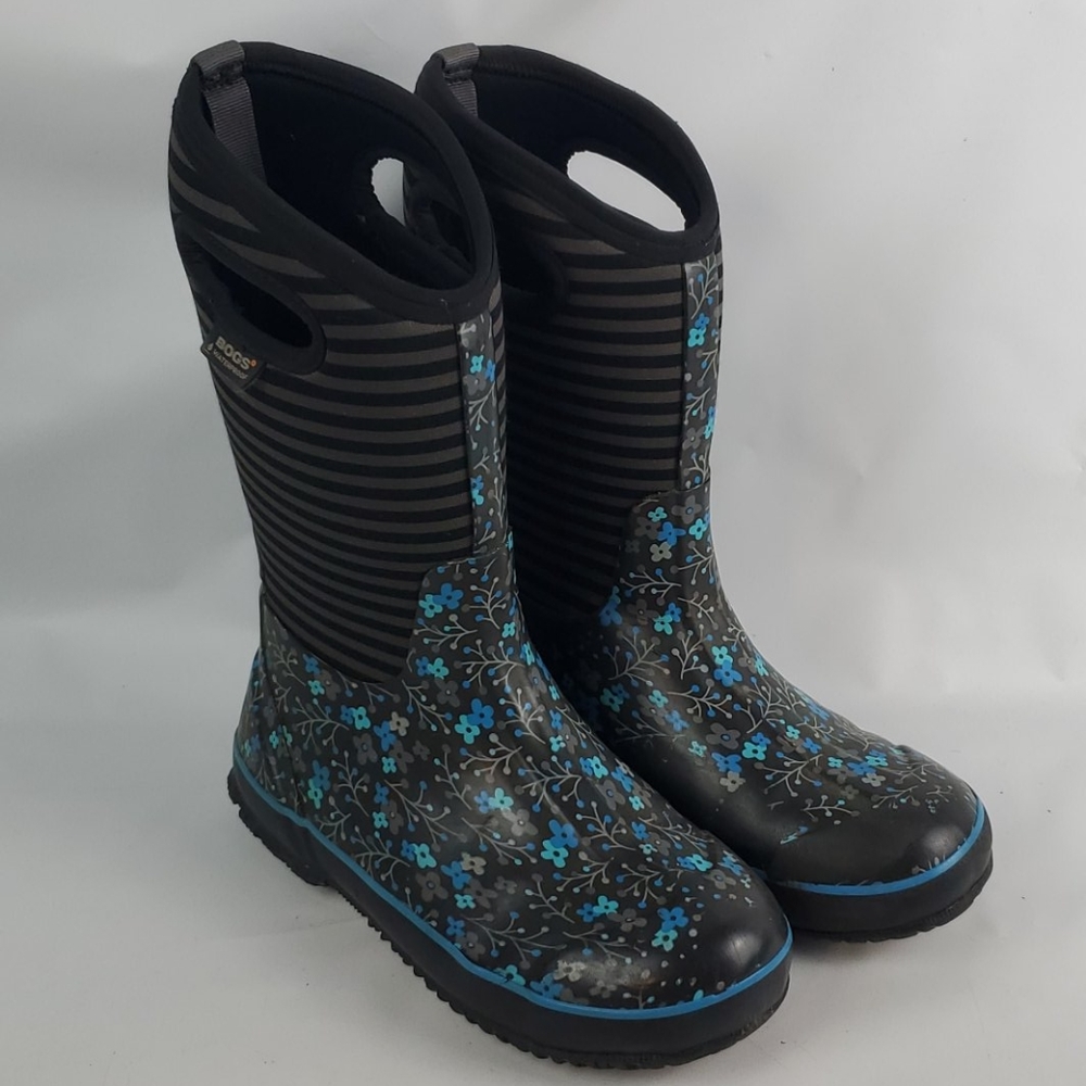 Bogs boots size youth 5 girls snow rain winter